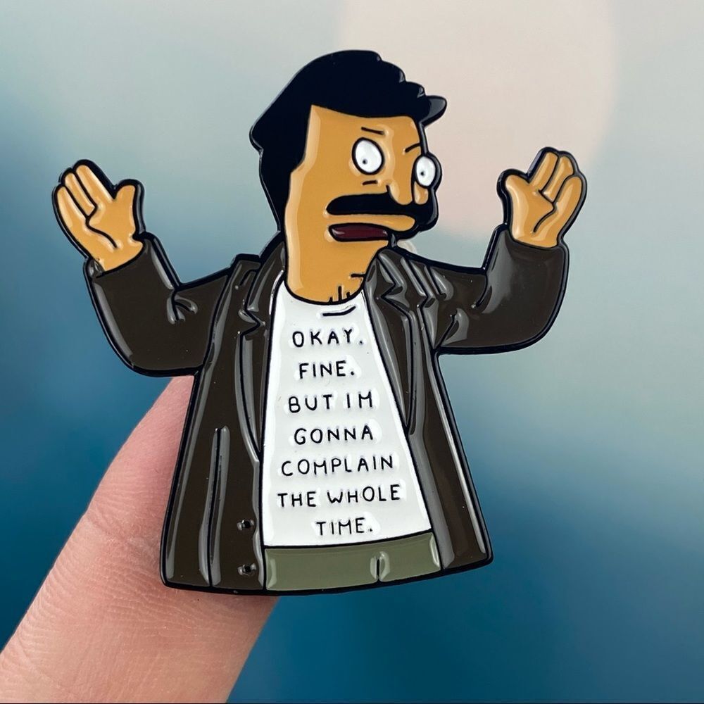 Bob’s Burgers I’m Going to Complain Enamel Pin